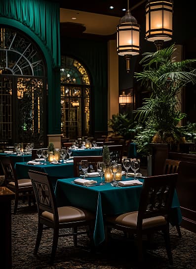 Restaurant interior