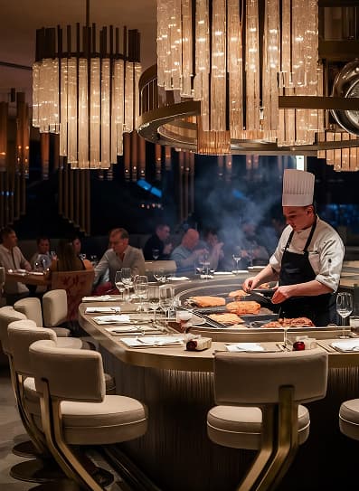 Chef cooking